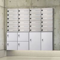 杉田エース 宅配ボックス(テンキー式)SKーCBXーM01RーWC BV3799567 1台（直送品）