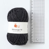 原ウール Knitworm Melange M ベージュ 1セット（5玉）（直送品）