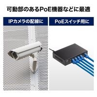 サンワサプライ カテゴリ6Aハンダ産業用LANケーブル(ネイビーブルー・20m) KB-H6A-20NV 1個