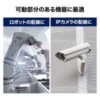 サンワサプライ カテゴリ6A SFTPハンダ産業用LANケーブル(ネイビーブルー・3m) KB-HS6A-03NV 1個（直送品）