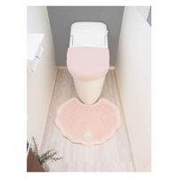 オカトー らくらく兼用フタカバー メリージェラート ピンク 315397 1個（直送品）