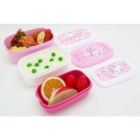 オーエスケー お弁当箱 シール容器 3個入 入れ子式 ハローキティ サクラ 子供 316991 1個（直送品）