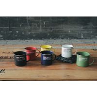 キーストーン マグカップ 500ml アウトドアエナメルマグ ネイビー 384001 1個（直送品）