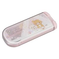 オーエスケー トリオセット スプーン フォーク 箸 スライド式 リラックマ 子供 317200 1個（直送品）