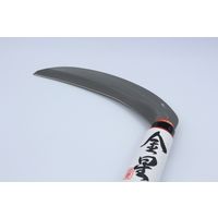 キンボシ GS #160101 ステン 片刃薄鎌(改良赤柄) 1本（直送品）