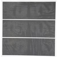 ユーザー U-Q560 窓目隠しシート ボーダー黒 3P 1パック（直送品）