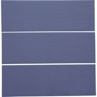 ユーザー U-Q970 窓目隠しシート 3P ネイビー 1パック（直送品）