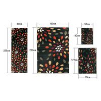 United Weavers Weavers UW23176H ダズルオニックス ハースラグ　1枚（直送品）