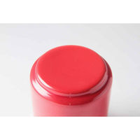 旭金属 保存容器 ホーロー製 直径8cm リトルキッチン ステッカー付き 赤 299767 1個（直送品）