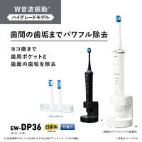 パナソニック 音波振動ハブラシ ドルツ EW-DP36-W 1台