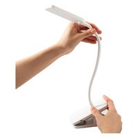 ナカバヤシ ＬＥＤデスクライトクリップタイプホワイト UA-LED010W 1個