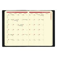 ２０２３年度４月始まりダイアリー クオバディス ビジネスプレステージ４　クラブ 両面１週間バーチカル レッド 1冊（直送品）