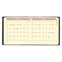 ２０２３年度４月始まりダイアリー クオバディス エグゼクティブノート４　ソーホー 両面１週間バーチカル レッド 1冊（直送品）