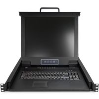 【アウトレット】ラックマウント KVM コンソール 17インチLCD 1U RKCONS1716K 1個 Startech.com