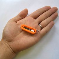 アイガー ZPS02 ジッパーシザーズ オレンジ　1個 アイガーツール（直送品）