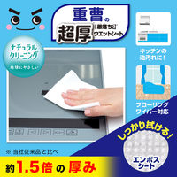 レック 激落ちくん重曹【超厚】ウエットシート C00276 1セット(20枚入×4パック)