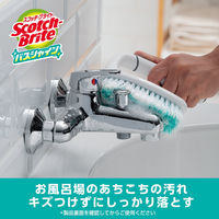 スリーエム(3M) スコッチブライト バスシャイン コンパクトブラシ お風呂掃除 抗菌 床 壁 すきま B-492J  (1個入)