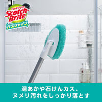 スリーエム(3M) スコッチブライト バスシャイン ハンディスポンジロング(伸縮) お風呂掃除 床あか B-549J  (1個入)