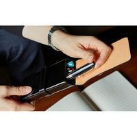 Il Bussetto イル・ブセット ペンケース 牛革 3本入れ用 グリーン 7815158 1個（直送品）