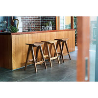 【軒先渡し】桜屋工業 HOMEDAY ハイスツール ホワイトオーク CC-203N-B 1台（直送品）