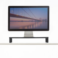 サンワサプライ 木製机上ラック(W600・ブラック) MR-LC312BK 1個（直送品）