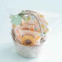 ヘッズ コットンロープハンドル付丸底バスケット-M(6個) COR-RMB 1セット(3パック×6個)（直送品）