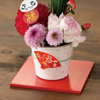 ヘッズ ウッドベース小-2/レッド(4枚) M-WDB2 1セット(5パック×4枚)（直送品）