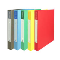 ビュートン リングファイル レッド SRF-A4-R 1冊