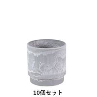 ホワイエ SKステップ 9xH8.5 アッシュグレイ 10個セット 3d00040AGY 1セット（直送品）