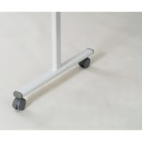 馬印 MAJIシリーズ ホーローホワイトボード(両面脚付) MH48TDN 1個 63-3003-87（直送品）