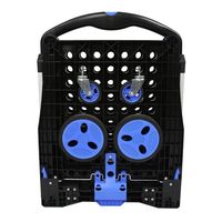 アズワン 折り畳み2段台車(コンテナ付き) AS-99G 1個 4-3857-01（直送品）