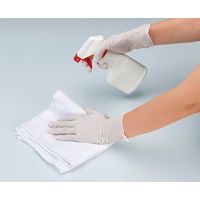 ナイスハンドきれいな手 つかいきりグローブ ニトリルゴム 10枚入 Mサイズ ホワイト 1袋 NHKTTNBR-10P（直送品）