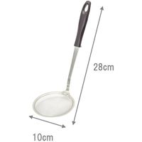 高儀 TAKAGI ハンドフィット ステンレスかす揚げ Φ100 4907052833166 1セット(4個)（直送品）