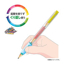 クツワ STAD シンロケット鉛筆 パープル RH019PU 1セット(5個)（直送品）