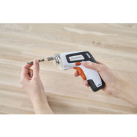 アイリスオーヤマ 充電式電動ドライバー ビット付 ポータブル DIY JDD352-W 1台