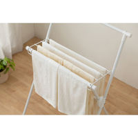 アイリスオーヤマ 簡単組立スタイル物干し ホワイト STMX-700 1台