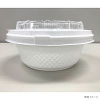 どんぶり容器　TNパイン17浅 無地本体　600枚(50枚×12) 0250617020155　シーピー化成（直送品）