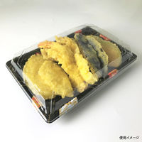 寿司容器　BS長戸24 京扇本体　1200枚(50枚×24) 0691124009635　シーピー化成（直送品）