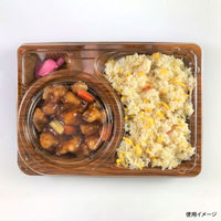 弁当容器　CBFNランチ12 栓木本体　400枚(50枚×8) 0A10312001745　シーピー化成（直送品）