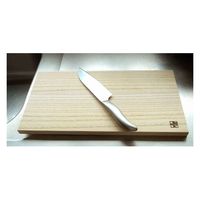 留河 まな板 幅44cm 木製 桐のまな板 ロングサイズ 264437 1個（直送品）