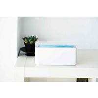 伊勢藤 マスク 収納ケース 50枚 抗菌 日本製 マスク保管ケース マスクストッカー ホワイト 357174 1個