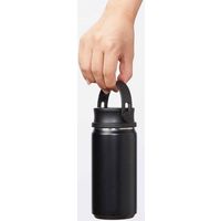 トレードワークス 水筒 マグ 350ml MOTTERU サーモハンドル スタイルボトル ブラック 350468 1個（直送品）