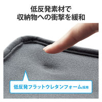 パソコンケース 14インチ 耐衝撃 スリム ファスナー式 グレー BM-IBTHF03GY Z43:AA43エレコム 1個（直送品）