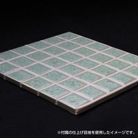 D.I.Yタイル プリセラ エヌ ふしぎなシール 25-303N-W 藤垣窯業 1セット（4枚入）（直送品）