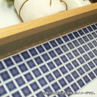 D.I.Yタイル ランドマーク ふしぎなシール LM-7-W 藤垣窯業 1セット（30枚入）（直送品）