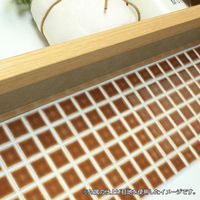 D.I.Yタイル ランドマーク ふしぎなシール LM-9-W 藤垣窯業 1セット（30枚入）（直送品）