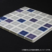 D.I.Yタイル ランドマークミックス ふしぎなシール LMM02-W 藤垣窯業 1セット（4枚入）（直送品）