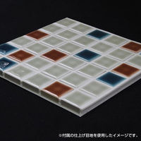 D.I.Yタイル ランドマークミックス ふしぎなシール LMM03-W 藤垣窯業 1セット（30枚入）（直送品）