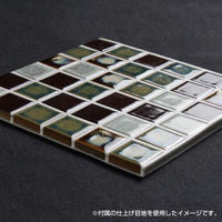 D.I.Yタイル パルメザンアンティーク ふしぎなシール PAL04/T-W 藤垣窯業 1セット（30枚入）（直送品）