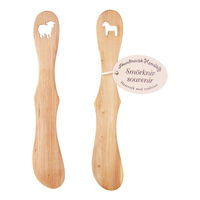 南海通商 Skandinavisk Hemslojd（スカンジナビスク・ヘムスロイド） カッティングボード&バターナイフ　ホース　木製（直送品）